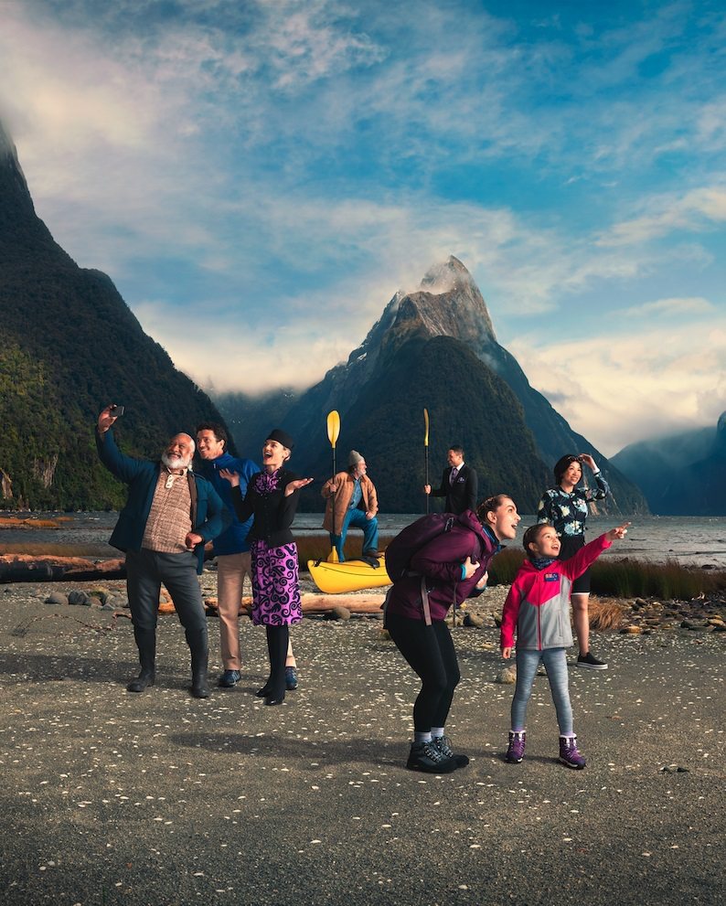 紐西蘭航空尋找世界第八大自然奇觀之旅_世界自然遺產米佛峽灣。　圖／紐西蘭航空提供