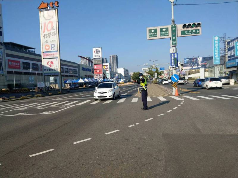 台南市警局自2月9日下午4時起啟動春節連續假期交通疏導措施，並分三重點時段實施。記者邵心杰／翻攝