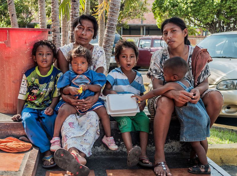 世界粮食计划署于今年4月份签署援助协议，近日开始发送第一批粮食给委内瑞拉人民。(photo by Wilfredor on Wikimedia under CC1.0)(photo:UDN)