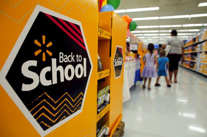 美国零售产业即将迎接至少五年来最旺的开学购物季（back-to-school）。路透(photo:UDN)