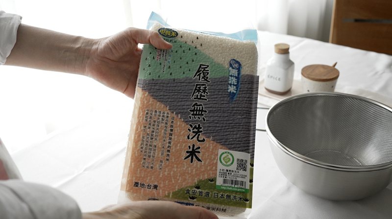 中興無洗米銷量暴增三倍，備受消費者肯定。 圖／中興米 提供