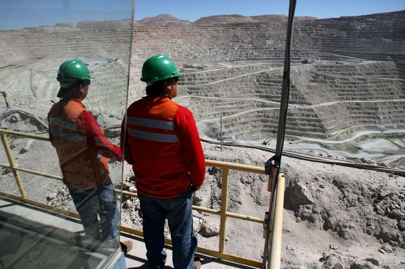 必和必拓智利Escondida矿区将罢工。（路透）(photo:UDN)