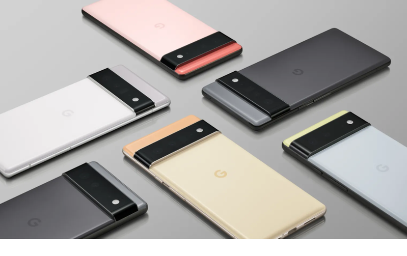 Google发表最新旗舰手机Pixel 6系列。(photo:UDN)