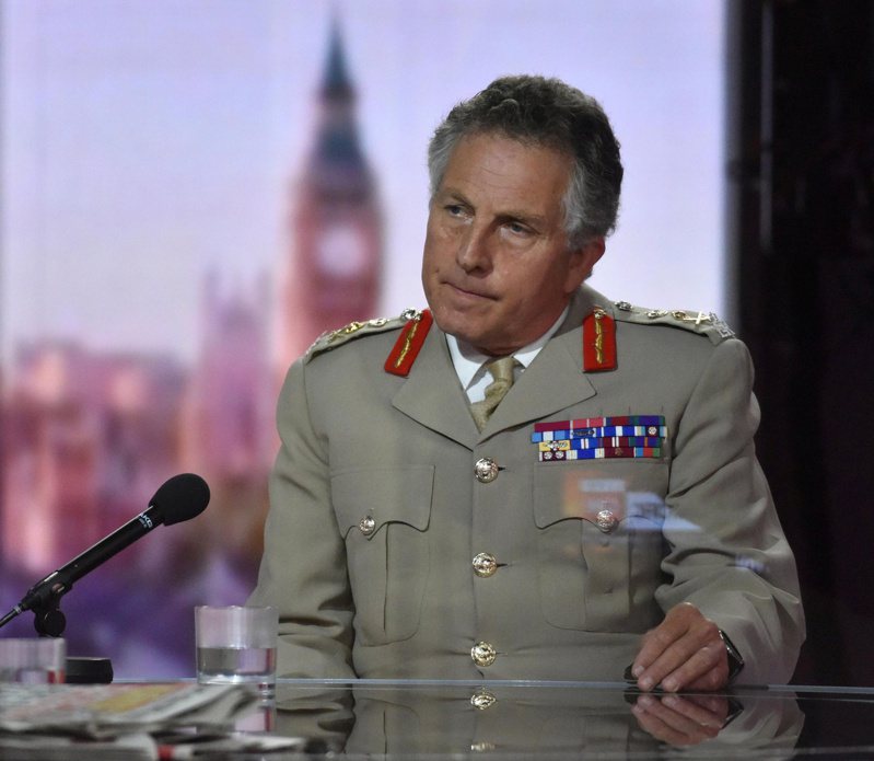 英国国防参谋长卡特上将5日否认情报有误，并称所有人均误判神学士接管速度。路透(photo:UDN)