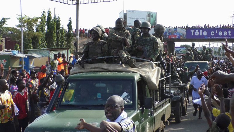 几内亚发生政变。路透(photo:UDN)