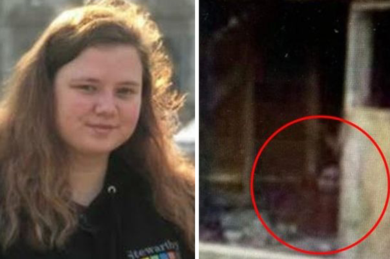英国19岁少女莉亚2年前失踪，近日有网友在Google地图上发现疑似她的身影。图翻摄自镜报、Google map(photo:UDN)