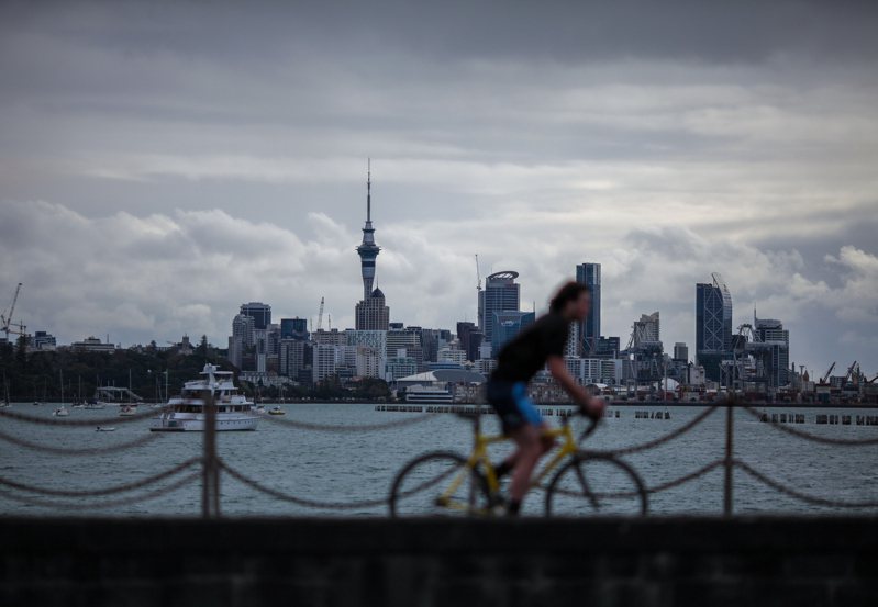 纽西兰最大城市奥克兰自八月中封锁至今已2个月。新华社(photo:UDN)