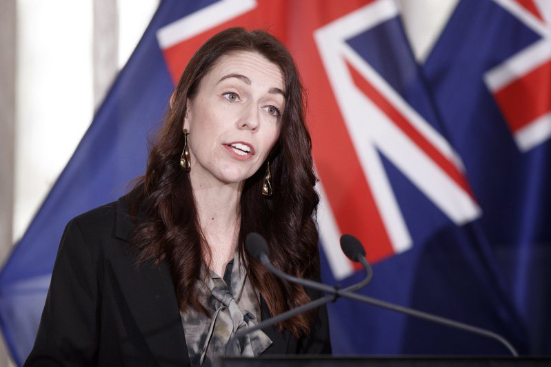 纽西兰总理阿尔登一直支持安乐死合法化。 美联社(photo:UDN)