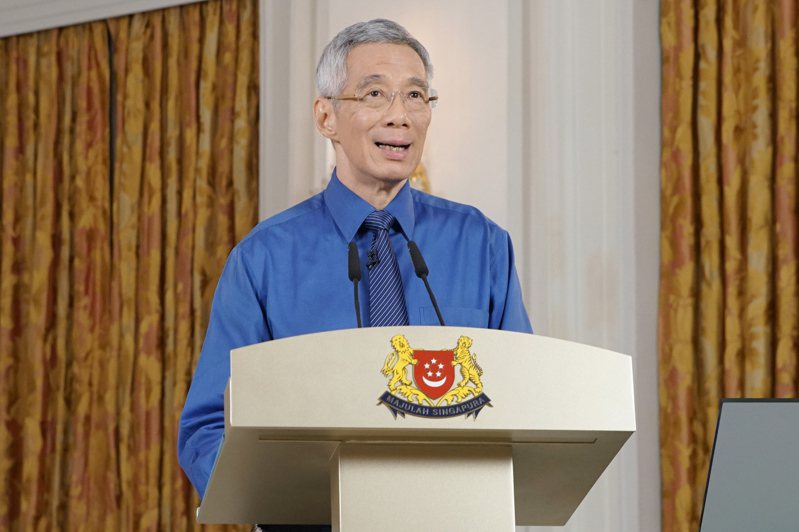 新加坡总理李显龙。欧新社(photo:UDN)