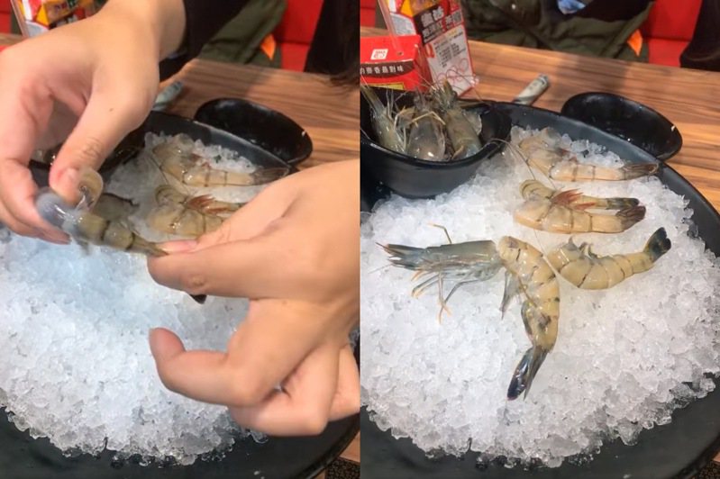 一名網友貼出女友7秒完美剝蝦的影片，引起熱議。
圖擷自facebook
