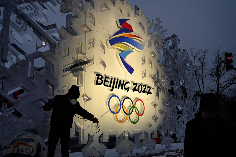 北京冬奥将于2月4日开幕。法新社(photo:UDN)