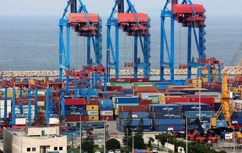 货柜船塞港情况严重冲击供应链。图为示意图，非新闻当事照。路透社(photo:UDN)