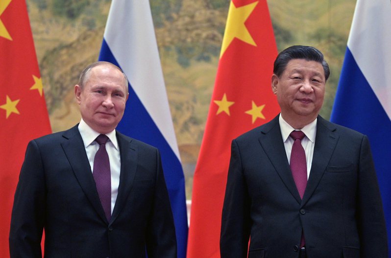 图为俄罗斯总统普亭（左）与中国大陆国家主席习近平（右）。图／欧新社资料照(photo:UDN)