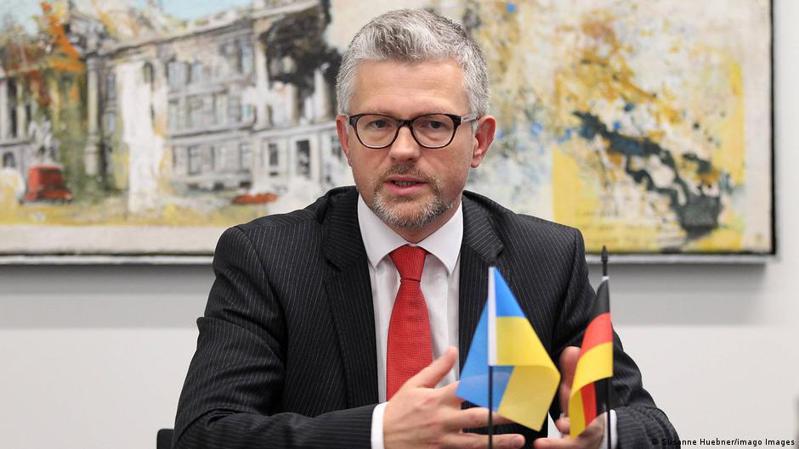 乌克兰驻德国大使安德烈·梅尔尼克。图／德国之声中文网(photo:UDN)