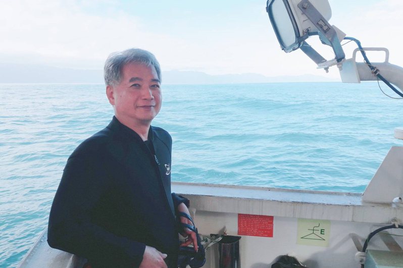 黃將修特聘教授專業領域為海洋生物學與生態學。圖／國立台灣海洋大學提供