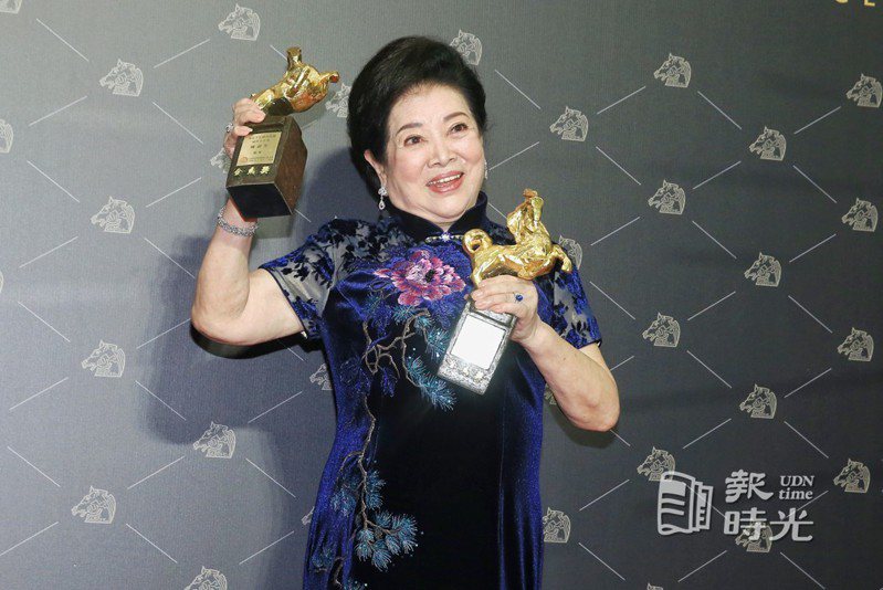 第57屆金馬獎頒獎典禮在國父紀念館舉行，最佳女主角由《孤味》陳淑芳獲得。圖／聯合報系資料照(2020/11/21  林伯東攝影)