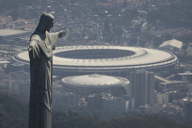 图为巴西着名地标耶稣像。(美联社)(photo:UDN)