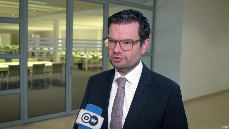 德国联邦司法部长布什曼（Marco Buschmann）。图／德国之声中文网(photo:UDN)