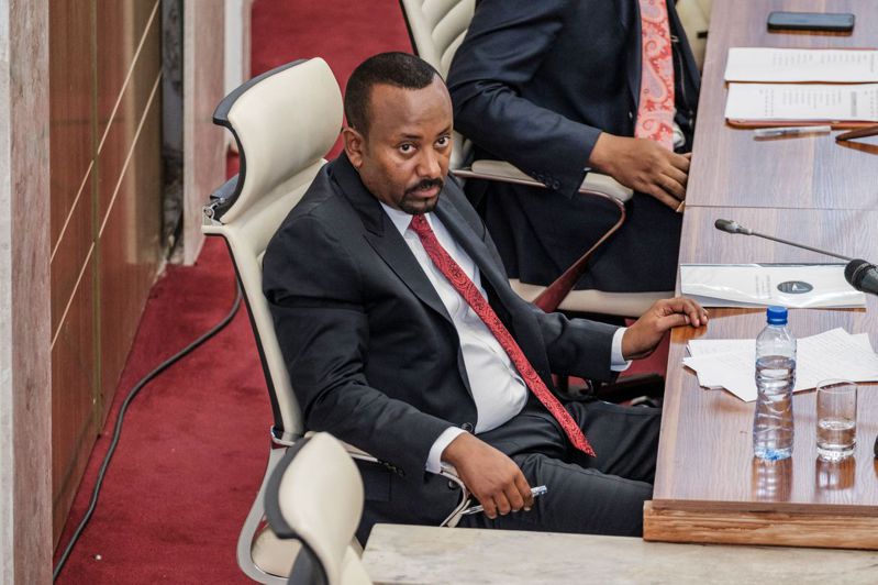 衣索比亚总理阿比（Abiy Ahmed）。 法新社(photo:UDN)