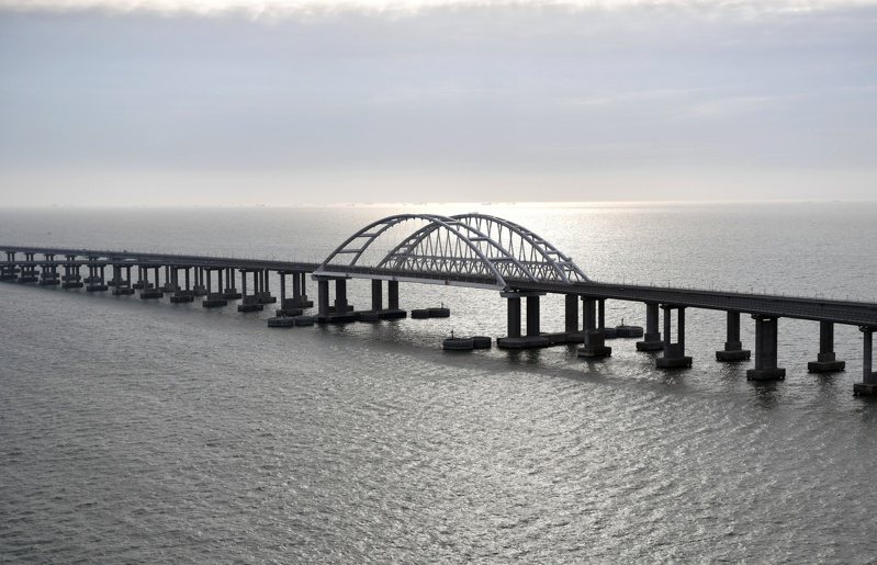 克赤大桥全长19公里。路透(photo:UDN)