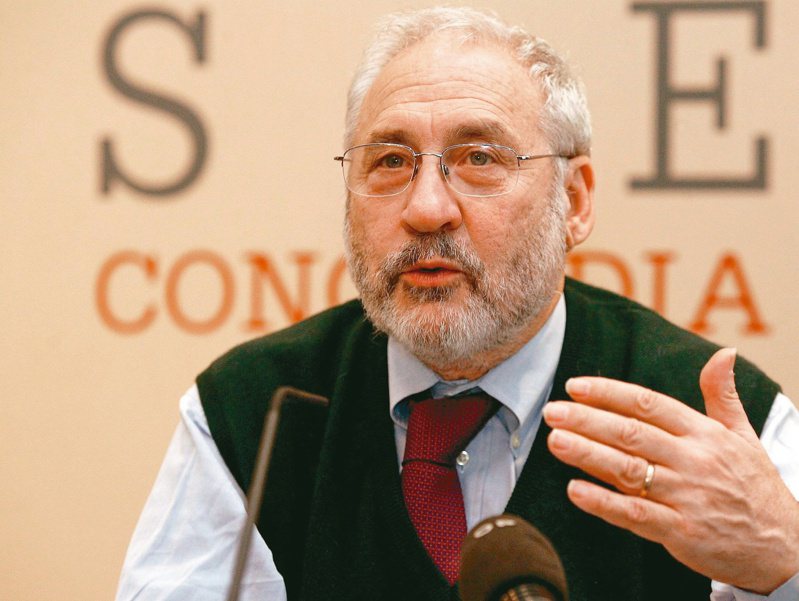 诺贝尔经济学奖得主史提格里兹。（欧新社）(photo:UDN)