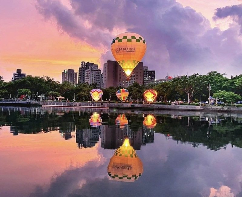 高雄熱氣球愛河場預定在9月16日起登場舉辦。圖／高市觀光局提供