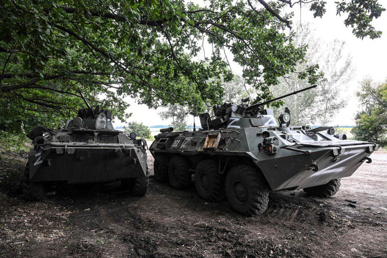 最新军情指出，俄国名声最响亮的装甲部队之一「近卫第一战车军团」也撤离哈尔科夫。图╱法新社(photo:UDN)