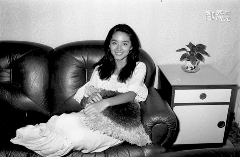 專訪女星林青霞。圖＼聯合報系資料照（1977/05/12　徐燦雄攝影） 

