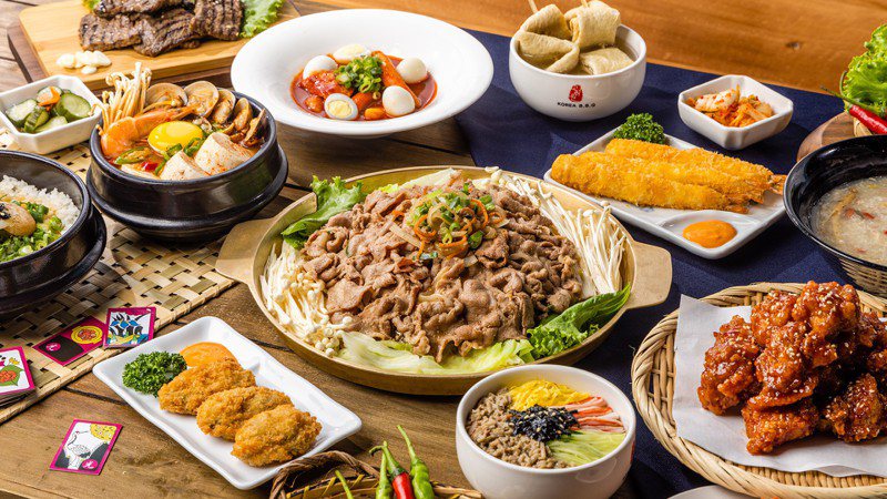 高麗園主打韓式銅盤烤肉。圖／高麗園提供