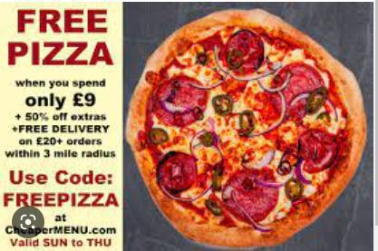 英国爱丁堡「纯披萨」（ Pure Pizza）店老板要请全城的人免费吃披萨一个月。图／取自脸书(photo:UDN)