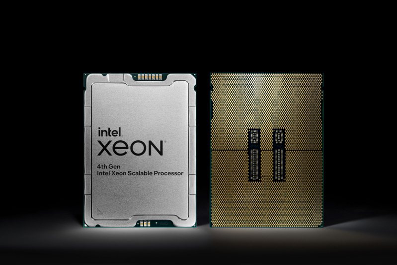英特尔10日正式推出第四代Xeon伺服器处理器。美联社(photo:UDN)