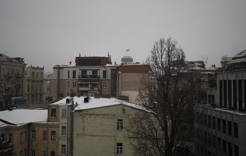 基辅第聂伯罗区（Dniprovskiy）传出爆炸声。美联社(photo:UDN)