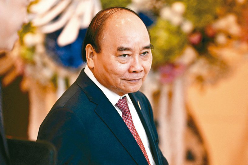 越南国家主席阮春福因多名下属贪腐违规请辞，已获批准。（路透）(photo:UDN)