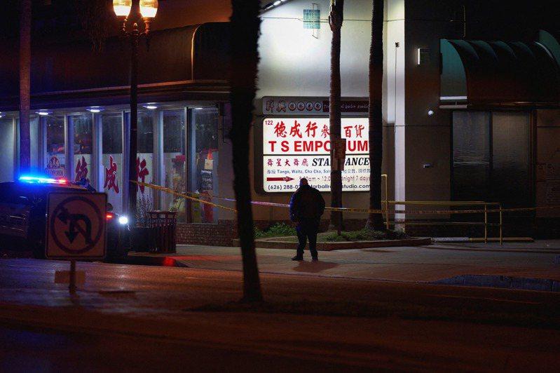 美国加州洛杉矶亚裔城市发生枪击案，目前已知至少9人丧命。路透(photo:UDN)