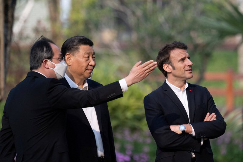 法国总统马克宏这趟赴中国国是访问行程，受到中国国家主席习近平不寻常的盛大欢迎。 路透社(photo:UDN)