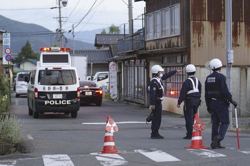 日本长野县昨（25日）发生枪击案造成4人死亡，震惊社会。美联社(photo:UDN)