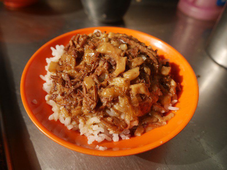 「滷肉飯」是台灣傳統美食之一。示意圖／聯合報系資料照片