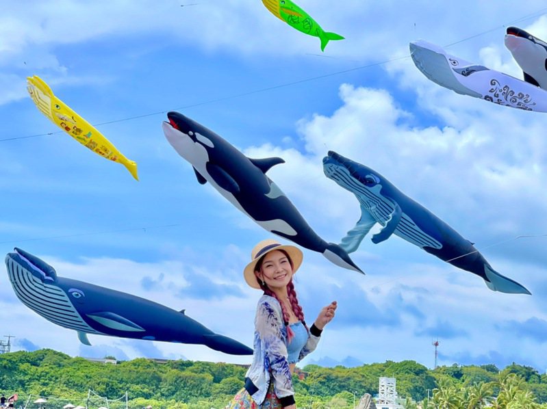 旗津風箏節去年兩天就吸引逾7萬人次，今年延長至三個周末舉辦。圖／高市觀光局提供