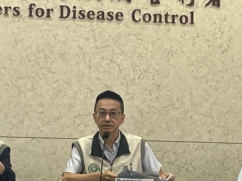 疾管署發言人羅一鈞說明猴痘疫情狀況。記者李青縈／攝影