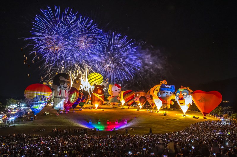 2022臺灣國際熱氣球嘉年華，2023在6/30-8/28台東鹿野高台盛大展開。