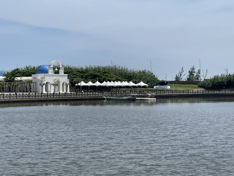 新竹市端午龍舟賽將在南寮舊港登場。記者張裕珍／攝影