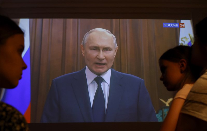 俄國總統普亭26日就瓦格納集團兵變，發表全國談話。歐新社