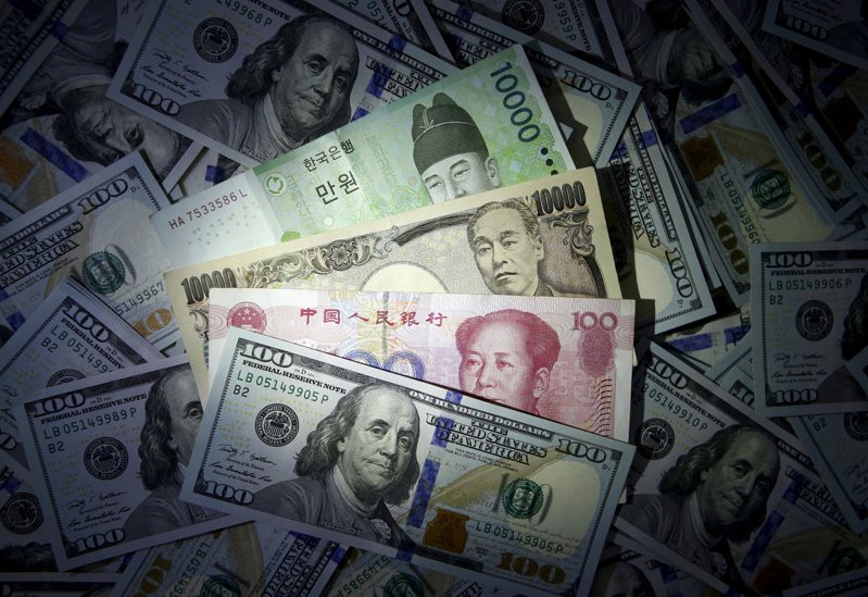 今年来日圆兑美元已贬值逾9%，马元约贬6%，人民币也跌了将近5% ，今年来表现在亚洲汇市吊车尾。路透(photo:UDN)