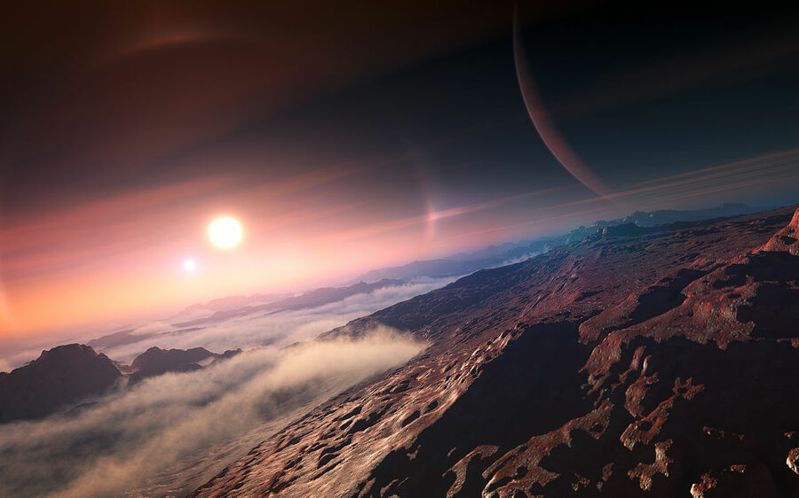 科學家發現一顆行星擁有由鈦金屬和矽酸鹽組成的大氣層，能反射80%的光線，成為目前最能反射光線的天體。(photo by IAU/L. Calçada via Wikimedia, used under CC License)