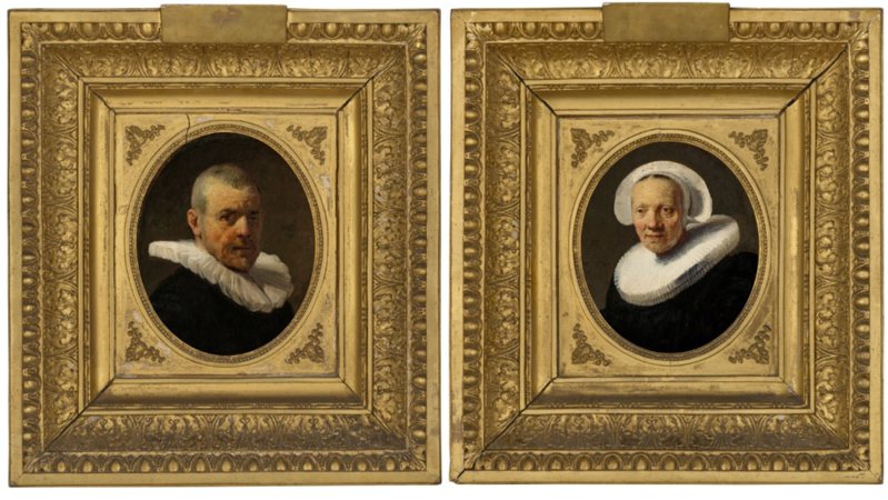 荷蘭繪畫大師林布蘭尺幅最小的肖像畫，上周在倫敦佳士得拍出 1120 萬英鎊（約台幣4.5億）。圖片取自佳士得網站