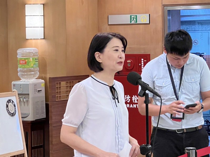 國民黨立委王鴻薇（圖）今針對藍白合議題，表示只要國民黨內部意見整合，她認為還是應該朝藍白合方向整合。記者屈彥辰／攝影