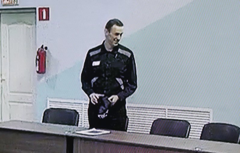 俄羅斯法院今天在新審判中，將正在服刑的異議人士納瓦尼（Alexei Navalny）另判刑19年。 歐新社