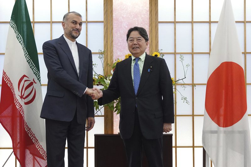 伊朗外交部長阿布杜拉希安今天訪問日本，和日本外務大臣林芳正會面。這是他自2019年以來首度訪日。美聯社