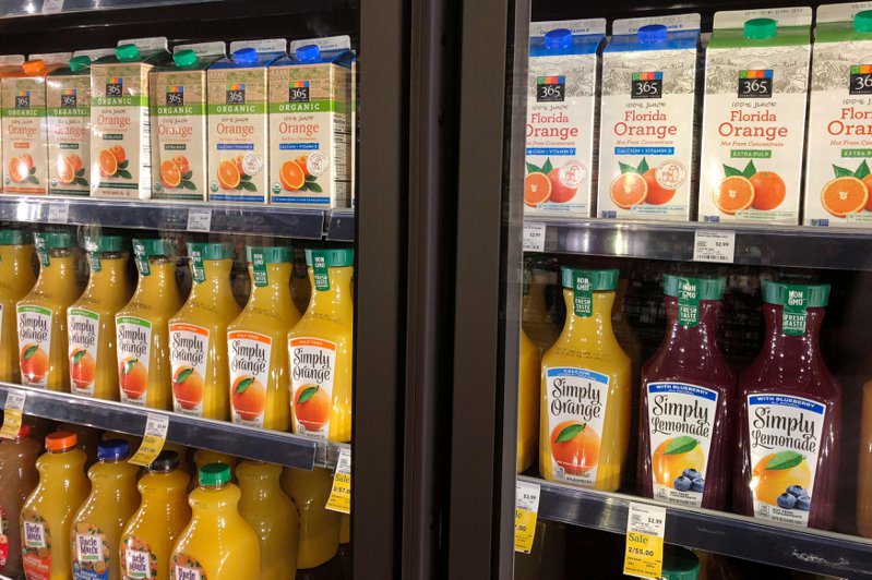 美國柳橙汁期貨價格已衝上歷史新高。路透
