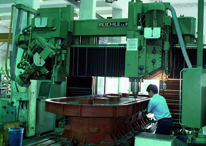 1977年工研院打造精密工具機示範工廠，奠定臺灣精密工具機與自動化的基礎。